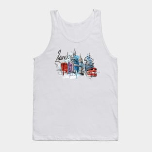 London Design 1 Tank Top